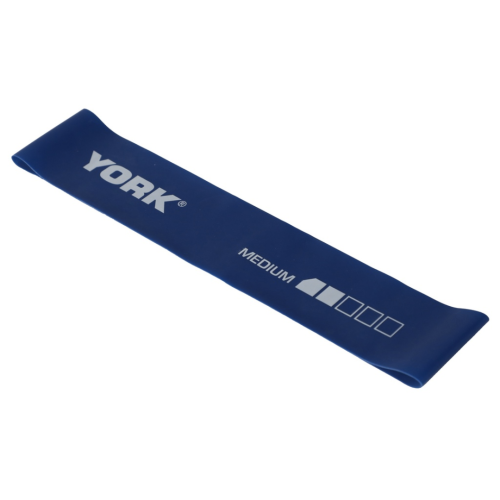 Резинка для фитнеса  York Medium, синий #Y-80451 - фото №5